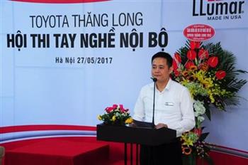 Cuộc thi tay nghề nội bộ Toyota Thăng Long năm 2017.