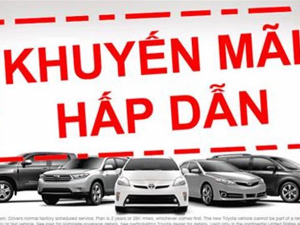 Siêu khuyến mãi tháng 5 tại Toyota Thăng Long, lái thử xe 14 và 21.5.2017