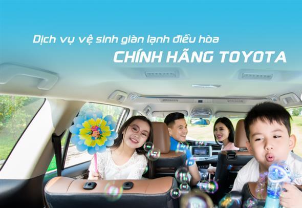 Toyota Việt Nam triển khai dịch vụ vệ sinh giàn lạnh điều hòa chính hãng tại đại lý Toyota Thăng Long