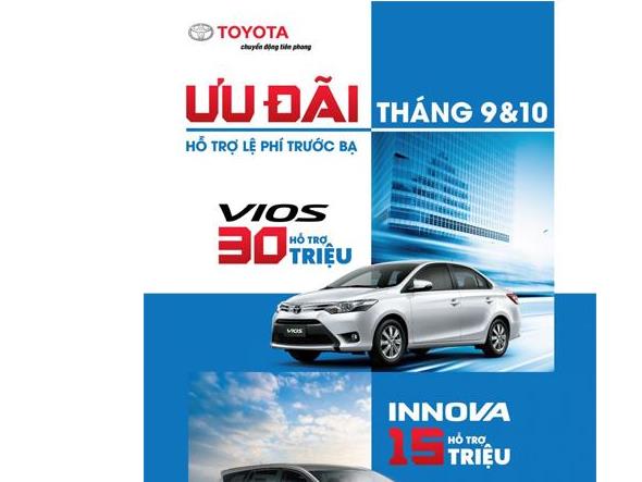 Toyota Thăng Long Triển Khai Chương Trình Khuyến Mãi Cho Khách Hàng Mua Xe Trong Tháng 9 & 10